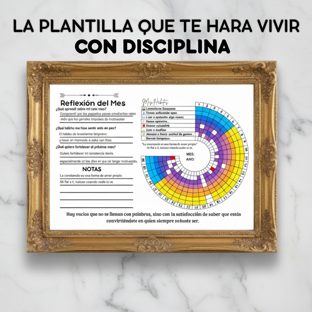 PDF plantilla de hábitos