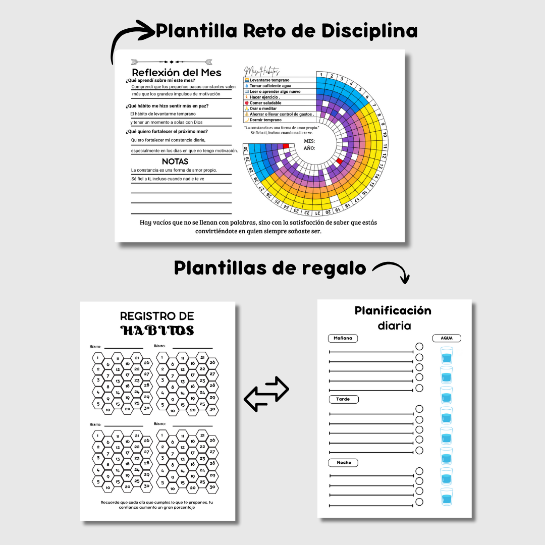 Plantilla Reto de Disciplina Consciente