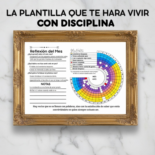 PDF plantilla de hábitos